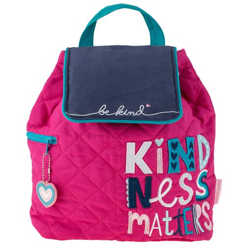 Kid's Quilted Backpack - Kindness Matters